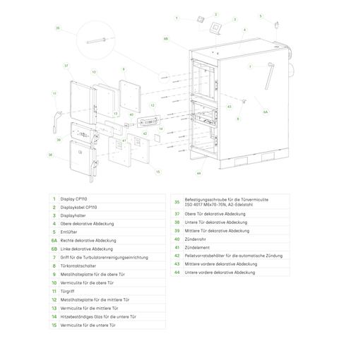 Ersatzteile Robin Wood PyroMax 49 kW
